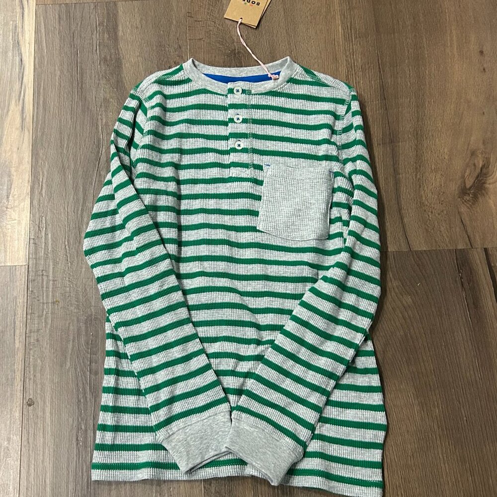 NWT!! Mini Boden-Boys long-sleeve tee. Size 10-11
